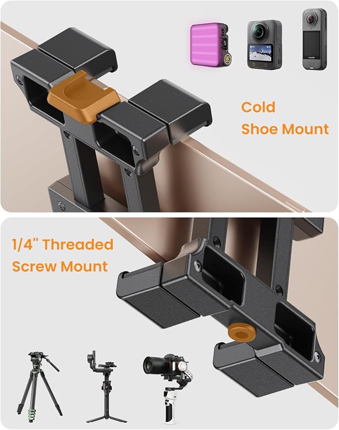 OHLPRO Heavy Duty Portable Monitor Stand for Desk, 22.83" Ultra Tall Tablet Holder with Wide Steel Base, 5.5 LB Capacity, iPad Stand Fits 5-22" Screen, iPad Pro 12.9 13, Office, Kitchen, Drawing - Image 9