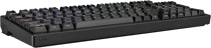 ASUS ROG Azoth 96 HE Wireless Hall Effect Gaming Keyboard – 96% Full-Size, Tri-Mode, Hot Swappable Magnetic Switch, Rapid Trigger, Speed Tap, 8K Hz Polling, Color OLED Screen, ABS Keycaps – Black - Image 20