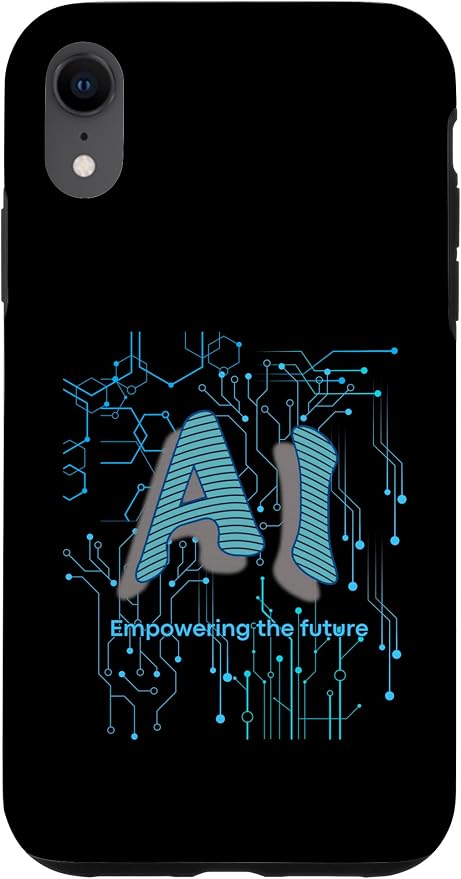 AI Circuit Board Tech Design for programmers & Engineers Case for iPhone XR by Unknown