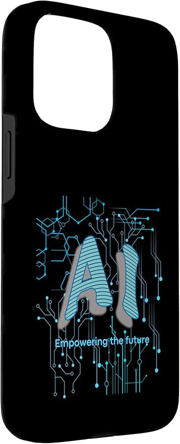AI Circuit Board Tech Design for programmers & Engineers Case for iPhone 15 Pro Max - Image 3