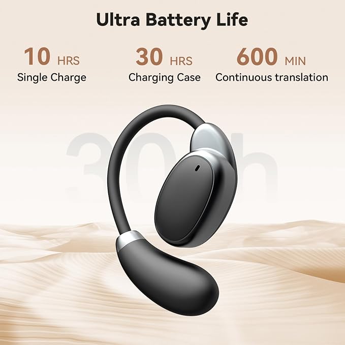 Instant Voice Translator Ear Buds, 3-in-1 Traductor de Voz with Real-Time Translation for 138 Languages, Bluetooth Translation Earbuds, 8 Offline Language Packs,Ideal Accessories for Travel, Business - Image 6