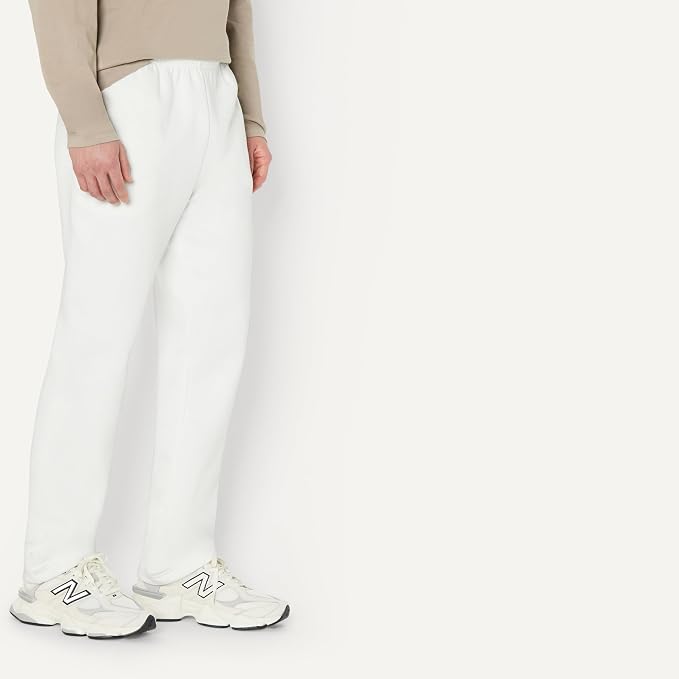 Amazon Essentials Men's Relaxed Straight Leg Fleece Open Bottom Sweatpant (Available in Big & Tall) - Image 5