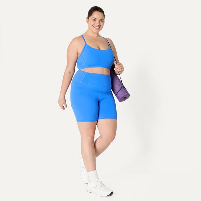 Amazon Essentials Women's Active FormFlex Buttery Soft High Waist Biker Shorts - Image 7