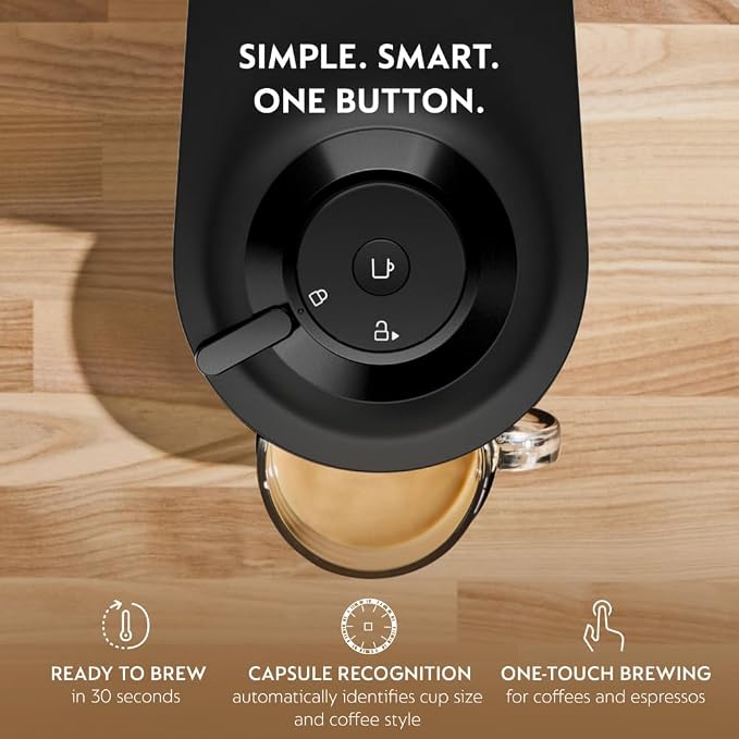 Nespresso Vertuo Pop+ Coffee Machine & Samra Origins Pods by De'Longhi | Liquorice black machine by De'Longhi with The Weeknd's Togetherness Blend: 20 light roast double espresso pods, 2.7 fl. oz. - Image 2