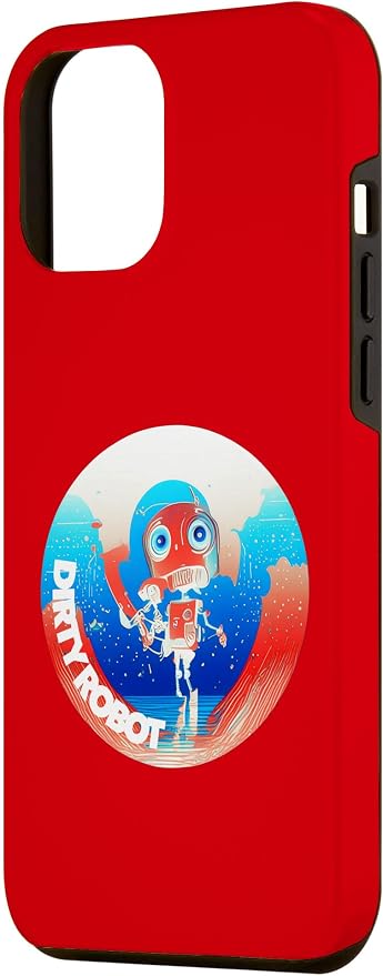 Dirty Robot my computer friend brand AI computing code cobot Case for iPhone 12 Pro Max - Image 2