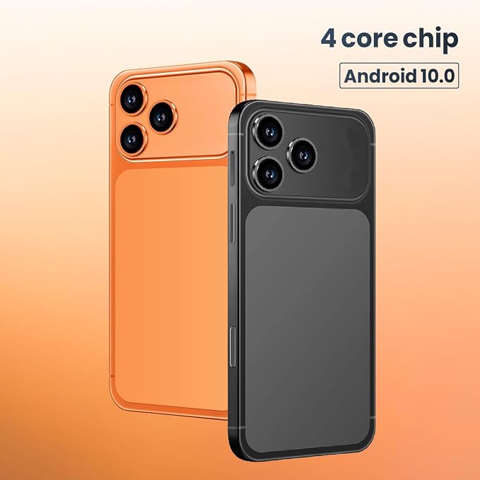Unlocked 4G LTE Android Phone, 6.6-inch Screen, 3GB RAM + 16GB ROM/TF 256GB, Dual SIM, Dual Camera, Suitable for Beginners (97dark) - Image 4
