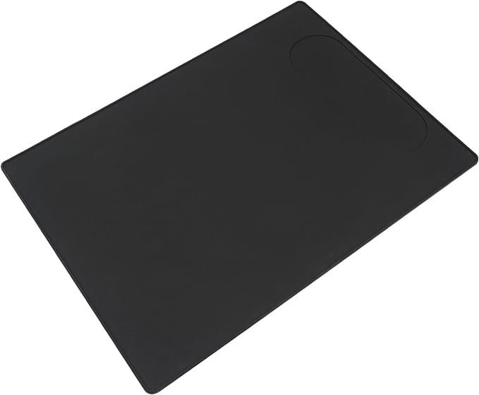 Silicone Mat Under Coffee Machine With Lip Automatic Machines Accessory, Black Multifunctional Rubber Base Mat, 18.9” x 13.8” - Image 8