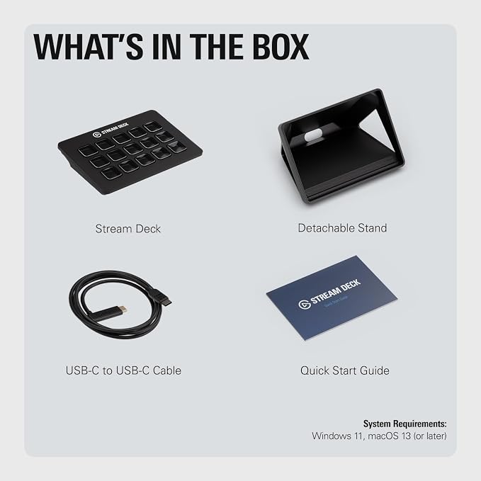 Elgato Stream Deck MK.2 Studio Controller, 15 Macro Keys | Trigger actions in OBS, Twitch, YouTube and more, Visual feedback, Hundreds of plugins, Works with Mac and PC - Image 10
