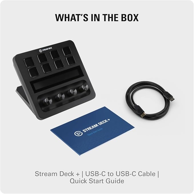 Elgato Stream Deck +, Audio Mixer and Studio Controller | LCD keys, dials and touch strip, Multi actions and smart profiles, Unlocks Wave Link mixing, Works with Mac and PC - Image 10
