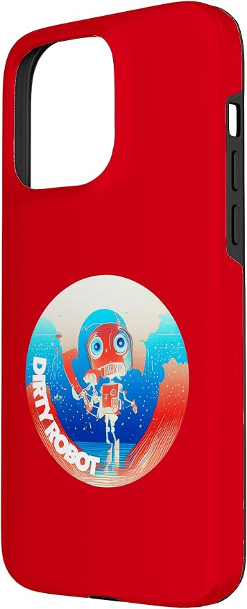 Dirty Robot my computer friend brand AI computing code cobot Case for iPhone 15 Pro Max - Image 2