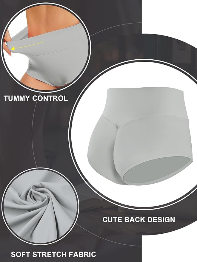 Cut Out Yoga Shorts Booty Butt Lifting Scrunch Shorts High Waisted Workout Gym Active Hot Pants - Image 2