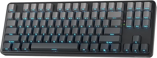 Redragon K707 HE Rapid Trigger Gaming Keyboard, 87 Keys TKL Wired Mechanical Keyboard w/Hyper-Fast Actuation Hall Effect Magnetic Switch, Actuation Point Adjustable, Side Printed PBT Gradient Keycaps by REDRAGON