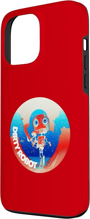 Dirty Robot my computer friend brand AI computing code cobot Case for iPhone 13 Pro Max - Image 2