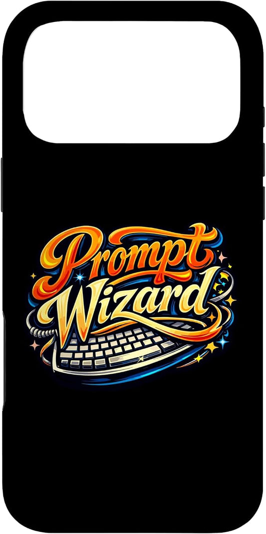 Prompt Wizard AI Retro Keyboard Case for iPhone 17 Pro Max by Unknown