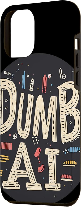 iPhone 15 Plus Dumb AI Stamp Costume Case - Image 2
