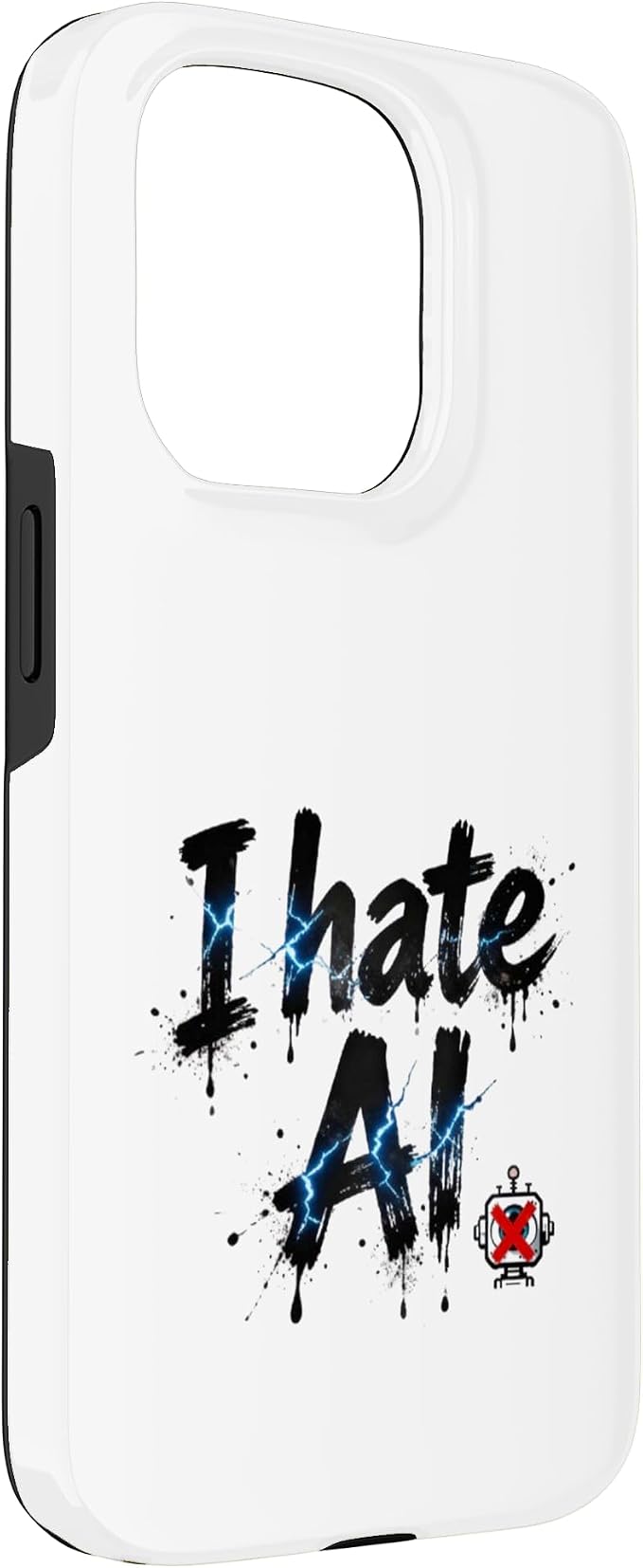 I Hate Ai Case for iPhone 15 Pro - Image 3