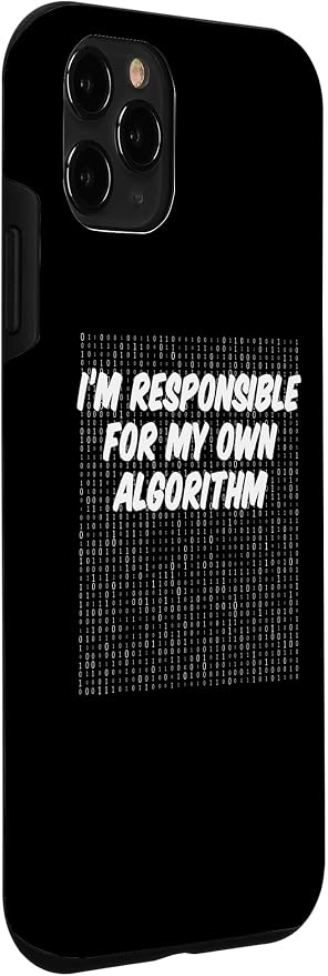 iPhone 11 Pro Binary Code Computer Algorithm AI Artificial Intelligence Case - Image 3