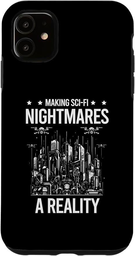 iPhone 11 AI Making Sci-Fi Nightmares Reality Artificial Intelligence Case by Unknown
