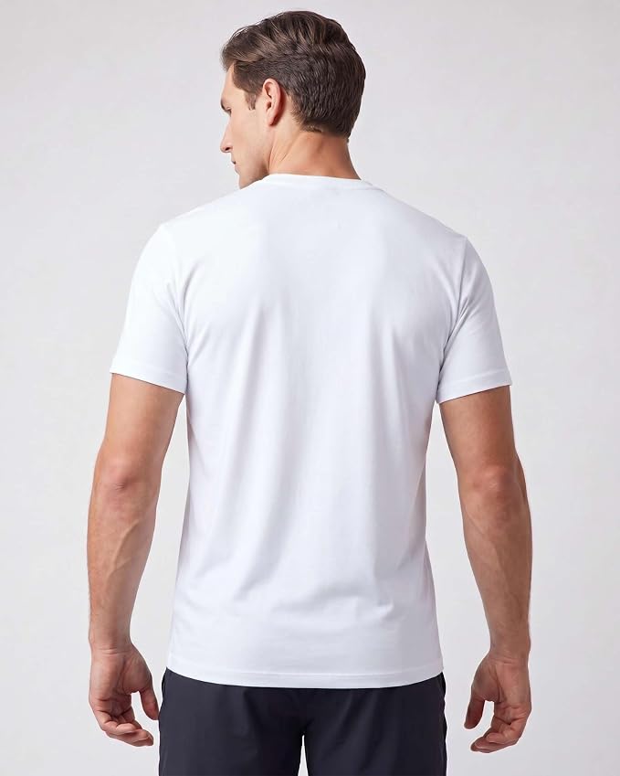 5 Pack Men's Dry Fit V Neck Gym Workout T Shirts Athletic Moisture Wicking | Cooling, Quick Dry, Breathable, Short Sleeve, Exercise, Cycling, Sports, Outdoor, Fitness, Golf, Crossfit, Hiking, Tennis - Image 6