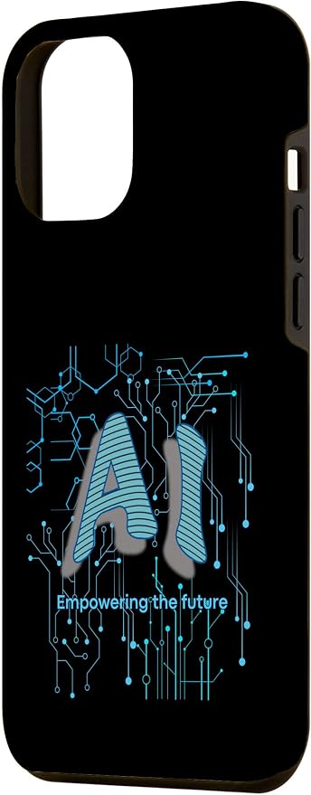 AI Circuit Board Tech Design for programmers & Engineers Case for iPhone 12 Pro Max - Image 2