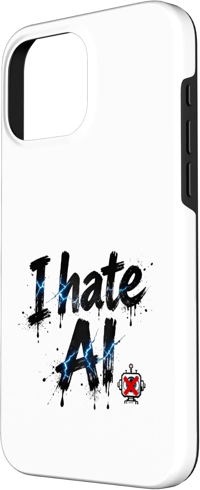 I Hate Ai Case for iPhone 16 Pro Max - Image 2