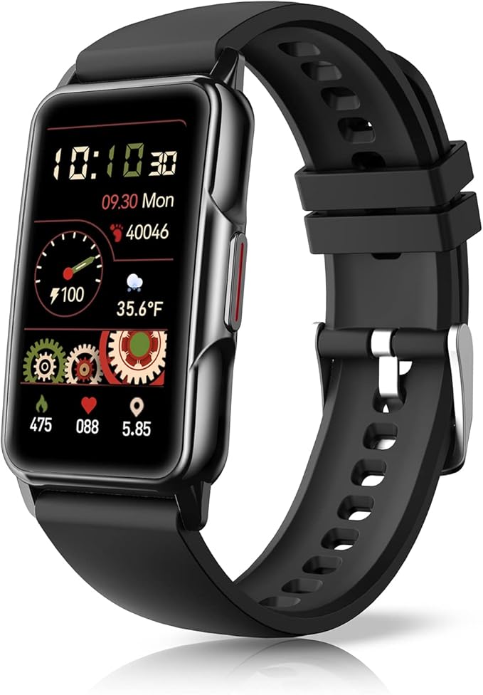 Smart Watch Health Fitness Tracker with 24/7 Heart Rate, Blood Oxygen Blood Pressure Sleep Monitor, 115 Sports Modes, Step Calorie Counter Pedometer IP68 Waterproof for Android and iPhone Women Men by Mindrose