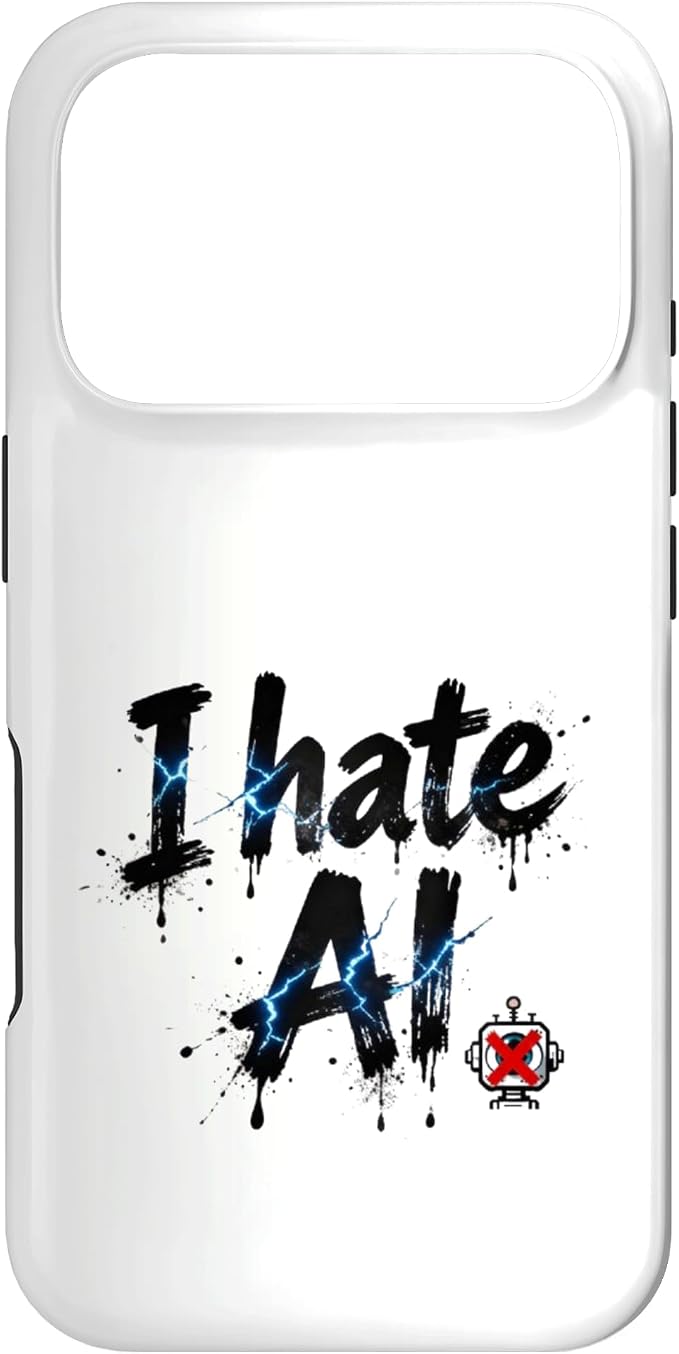 I Hate Ai Case for iPhone 17 Pro by Unknown