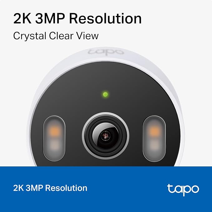Tapo 2K Indoor/Outdoor Wired Security Camera - Works as a Baby Monitor & Pet Camera, Person/Motion/Baby Cry Detection, 2-Way Audio, Siren, Subscription-Free Local Storage or Optional Cloud, C113 - Image 3