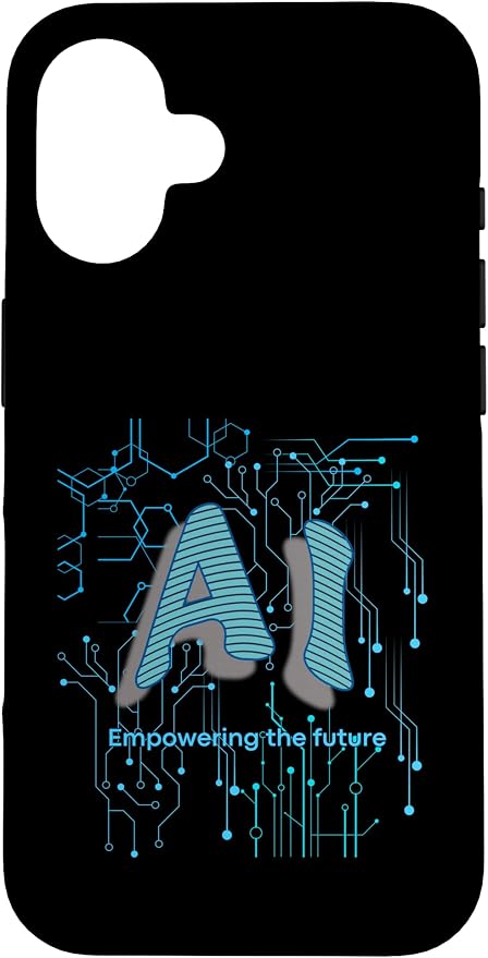 AI Circuit Board Tech Design for programmers & Engineers Case for iPhone 16 by Unknown