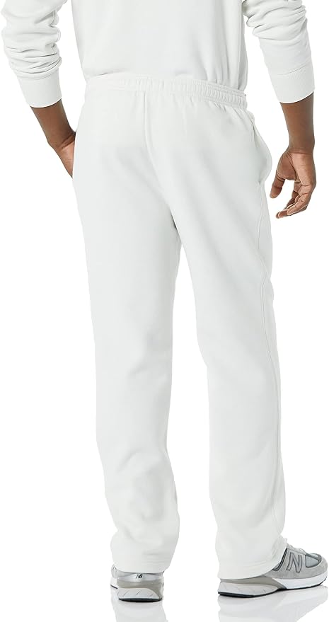 Amazon Essentials Men's Relaxed Straight Leg Fleece Open Bottom Sweatpant (Available in Big & Tall) - Image 2