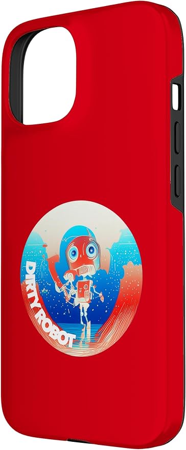 Dirty Robot my computer friend brand AI computing code cobot Case for iPhone 15 - Image 2