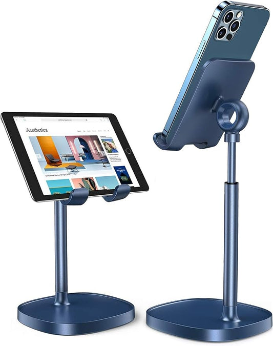 LISEN Cell Phone Stand Phone Holder for Desk, Gaming for Nintendo Switch | Desk Organizers and Accessories, Room Accessories, Adjustable Cell Phone Stand Compatible with Switch iPad, 4-10 in Devices by Lisen