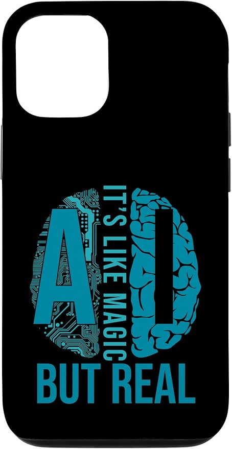 Artificial Intelligence Robot Futuristic AI Robotic Engineer Case for iPhone 12/12 Pro by Unknown