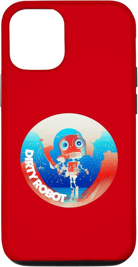 Dirty Robot my computer friend brand AI computing code cobot Case for iPhone 12/12 Pro by Unknown