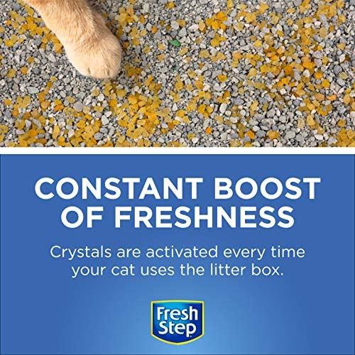 Fresh Step Cat Litter Crystals Deodorizer, Summer Breeze Scent, 70 Oz - Image 3