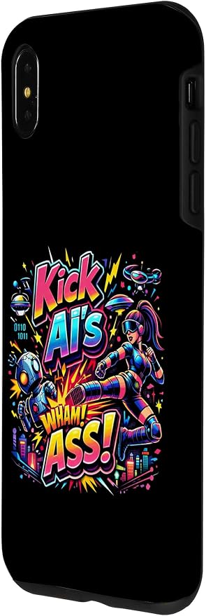 Tech Human vs AI Case for iPhone Xs Max - Image 2
