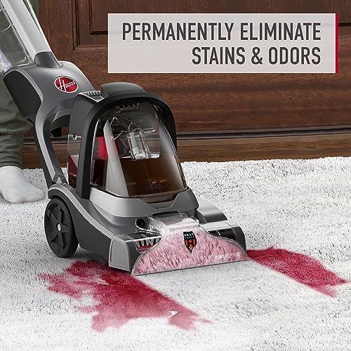 Hoover PowerScrub Elite Pet Upright Carpet Cleaner Machine, Lightweight Deep Cleaning Shampooer Machine with Pet Tool and Hose, Pair Carpet Cleaner Solution (Pack of 2) - Image 2