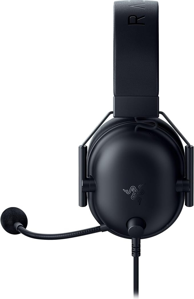 Razer BlackShark V2 X Xbox Gaming Headset, 3.5mm Audio Jack, Black | 50mm Drivers, Cardioid Mic, Lightweight, Comfortable Noise Isolating Earcups, for Xbox Series X, Series S, PS5, PC, Switch - Image 9