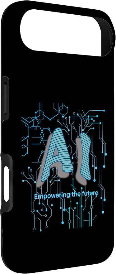 AI Circuit Board Tech Design for Programmers & Engineers Case for iPhone Air - Image 2