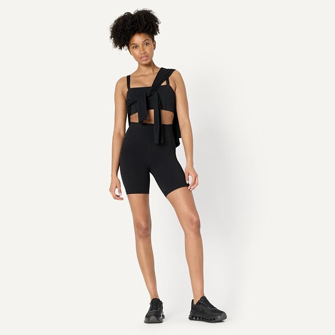 Amazon Essentials Women's Active FormFlex Buttery Soft High Waist Biker Shorts - Image 3