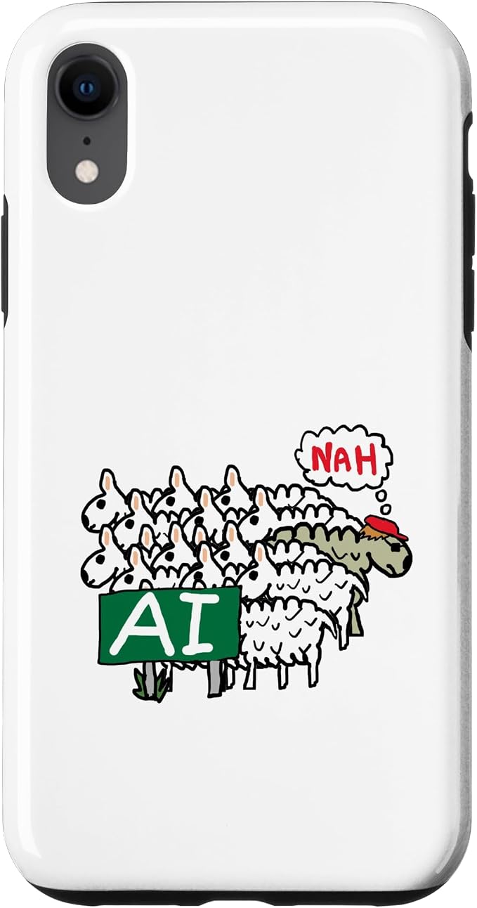 Anti AI Case for iPhone XR by Unknown