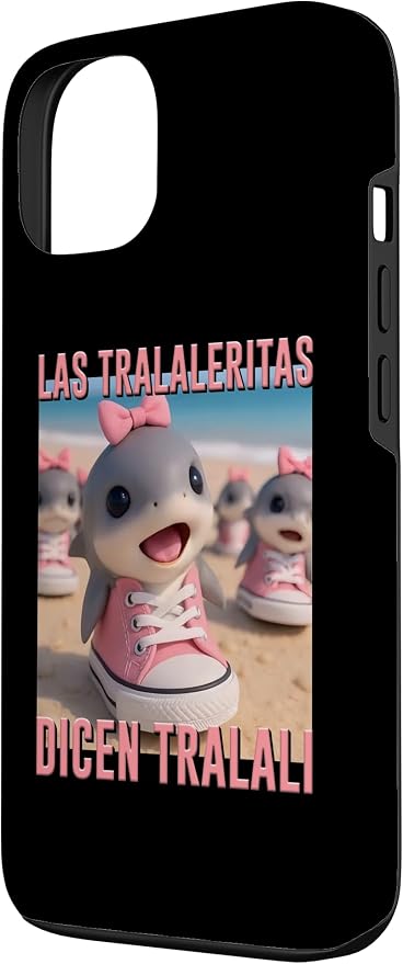 Trendy Internet Meme Tralaleritas Dicen Tralali AI Generated Case for iPhone 13 - Image 2