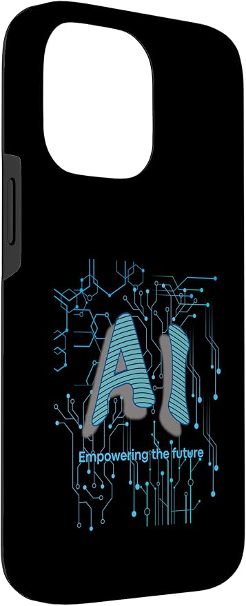 AI Circuit Board Tech Design for programmers & Engineers Case for iPhone 14 Pro Max - Image 3