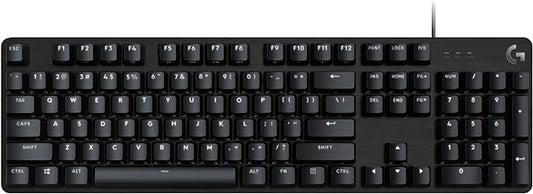 Logitech G413 SE Full-Size Mechanical Gaming Keyboard - Black | Backlit, anti-ghosting, compatible with Windows and macOS, aluminum material by Unknown