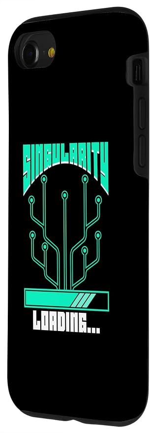 iPhone SE (2020) / 7 / 8 Singularity Loading Prompt Ai Artificial Intelligence Case - Image 2