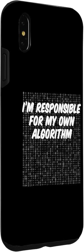 iPhone XS Max Binary Code Computer Algorithm AI Artificial Intelligence Case - Image 3
