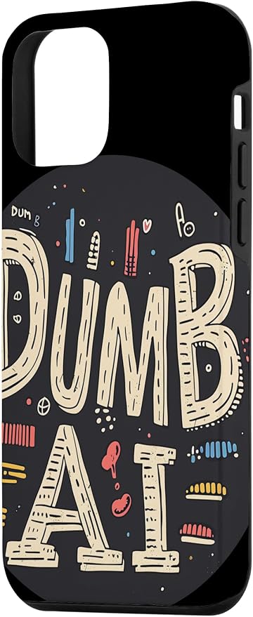 iPhone 12 mini Dumb AI Stamp Costume Case - Image 2