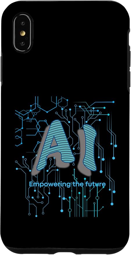 AI Circuit Board Tech Design for programmers & Engineers Case for iPhone XS Max by Unknown