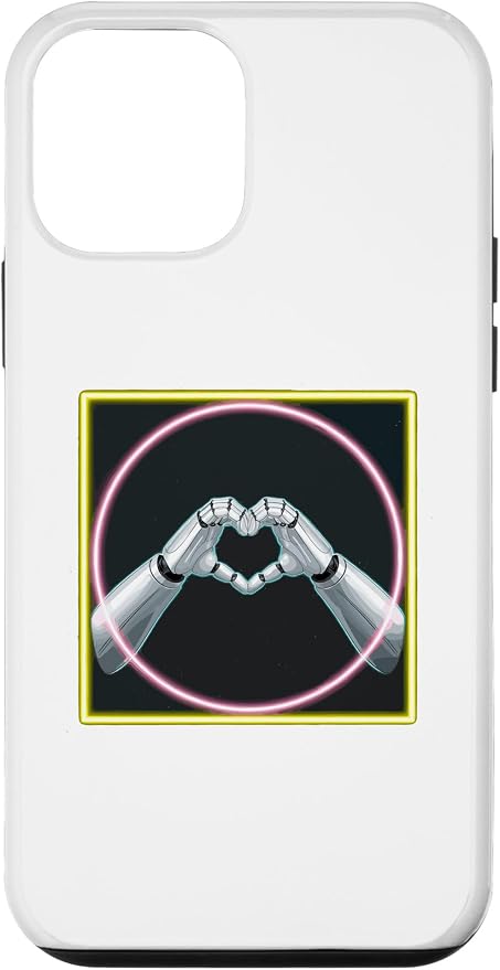iPhone 12 mini Hand Heart AI Robot | Hands Robot Shirt Case by Unknown