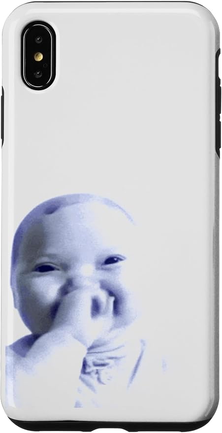 AI Baby Holding Laugh Meme Case for iPhone Xs Max by Unknown